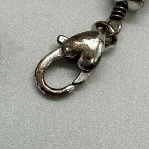 Brighton‎ Jewel Fantasy Beaded Bracelet Silver Tone Faceted Purple Green Beads - Picture 10 of 12